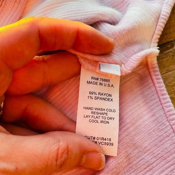 🎆 RED HAUTE Tie Dye Thermal Pullover NWT - Picture 8 of 13